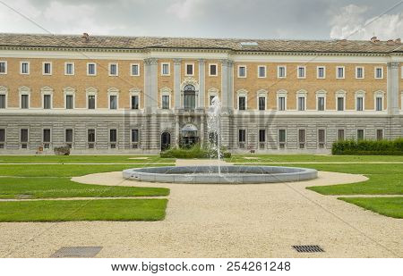 Turin, Italy - July 14, 2018: Giardini Reali, Meaning Royal Gardens