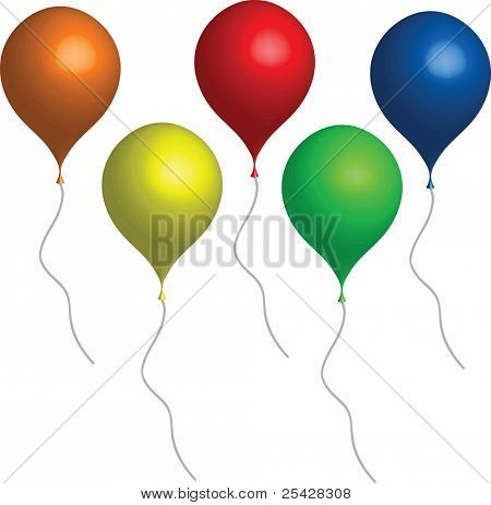 Ballonok színes készlet