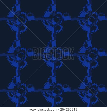 Seamless Pattern Background Of Multicolored Lines With Scribbler.