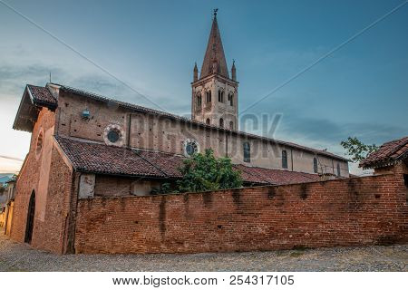 Saluzzo Is A Town And Former Principality In The Province Of Cuneo, Piedmont Region, Italy.