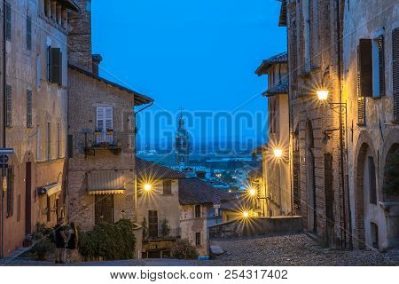 Saluzzo Is A Town And Former Principality In The Province Of Cuneo, Piedmont Region, Italy.