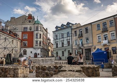 Streets And Architecture Of The Old City Of Lublin