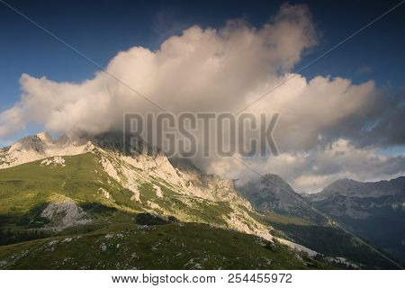 Maglic Mountain The Highest Summit In Bosnia And Herzegovina In Sutjeska National Park