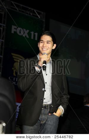 LOS ANGELES - NOV 19: Booboo Stewart auf die Citadel Outlets 10. jährlichen Tree Lighting auf Zitadelle Ou