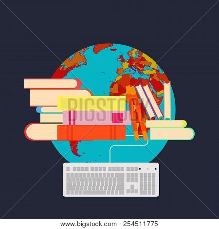 Store Book Literature Information Library. Bookstore Page Learn Collection Science Symbol. Textbook 