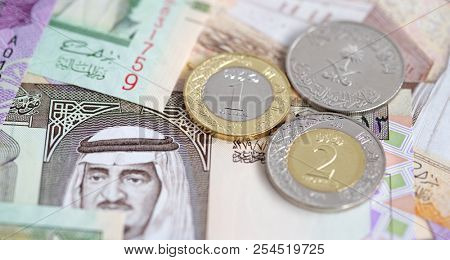 Collection of Saudi Arabia Riyal banknotes