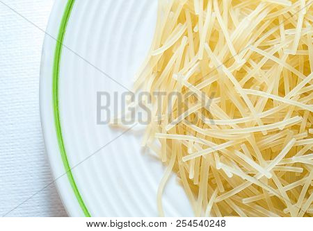 Vermicelli Close-up Macro With Additional Texture And Details