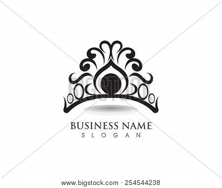 Crown Logo Template Vector Illustrations