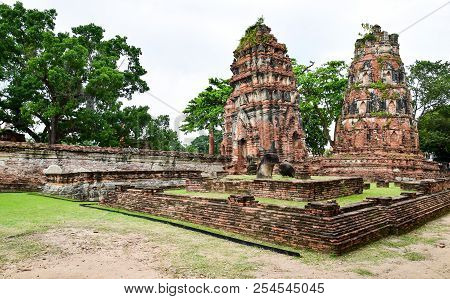 Old And Destroyed Pagoda