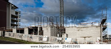 Gosford, New South Wales, Australia - February 4. 2018: Construction And Building Progress Update 69