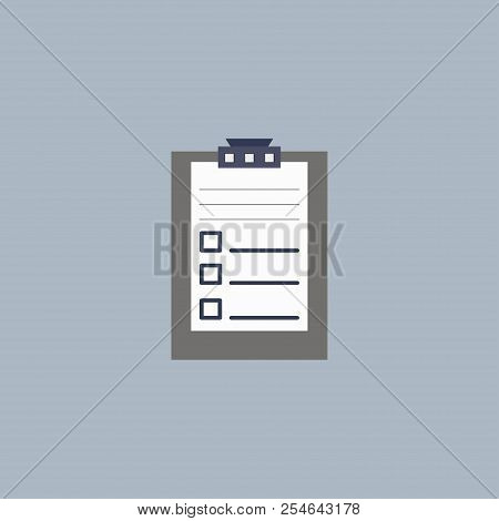 Prescription Pad Icon. Vector Illustration. Eps 10. Pad.