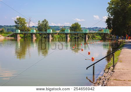 River Water Dam