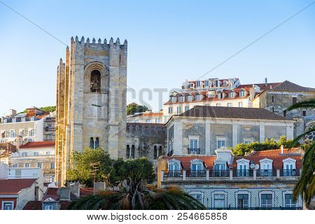 The Patriarchal Cathedral Of St. Mary Major Aka Lisbon Cathedral Is A Cathedral In Lisbon, Portugal
