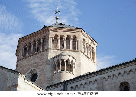 Top Of Trento Cathedral, View From Below
