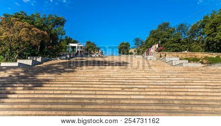 Potemkin Giant Stairs In Odessa