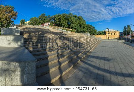 Potemkin Giant Stairs In Odessa
