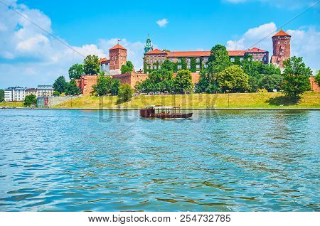 Wawel Castle Is A Former Residence Of Polish Royal Family And Is The Most Beautiful Castle In Easter