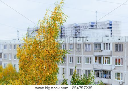 The View From The Window On The Chertanovo In Moscow