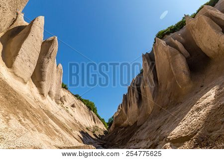 Pumice Rock Outcrops. Kuthin Bata, Kronotsky Reserve, Kamchatka Peninsula