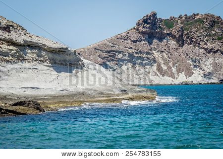 3 Fourches Island And Waves And Rocks