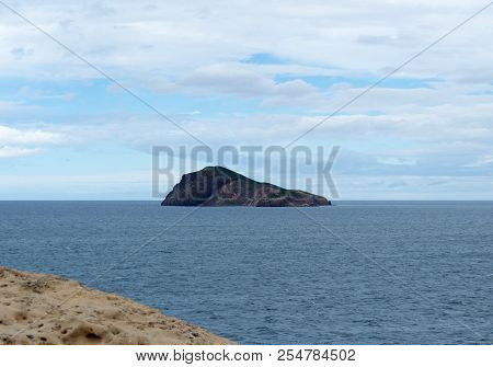 Saaidia Island And Waves And Rocks