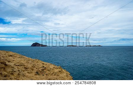 Saaidia Island And Waves And Rocks