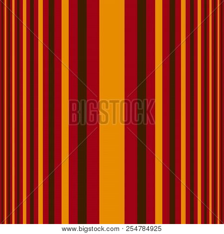 Vertical Orange And Red Stripes Print Vector