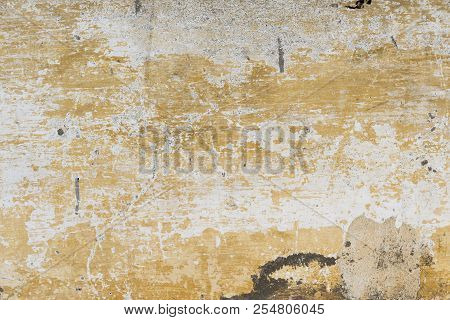 Grunge Texture On The Wall Of A Cambodian School