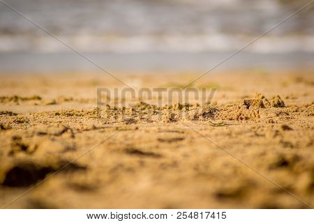 Saaidia Beach And Waves And Rocks