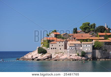 San Stefan ø i Montenegro.