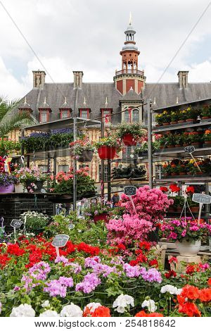 The Grand Place Of Lille In France
