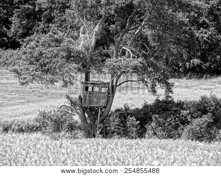 High Seat In The Hills At Geismar, Kellerwald, Edersee, Hesse