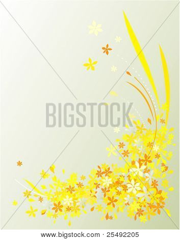 Blomstermotiver baggrund