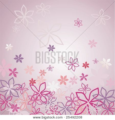 Blomstermotiver baggrund
