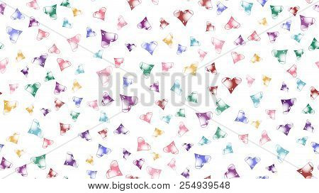 Texture Pattern Seamless From Cheerful Iridescent Beautiful Amorous Gentle Bright Motley Multicolore