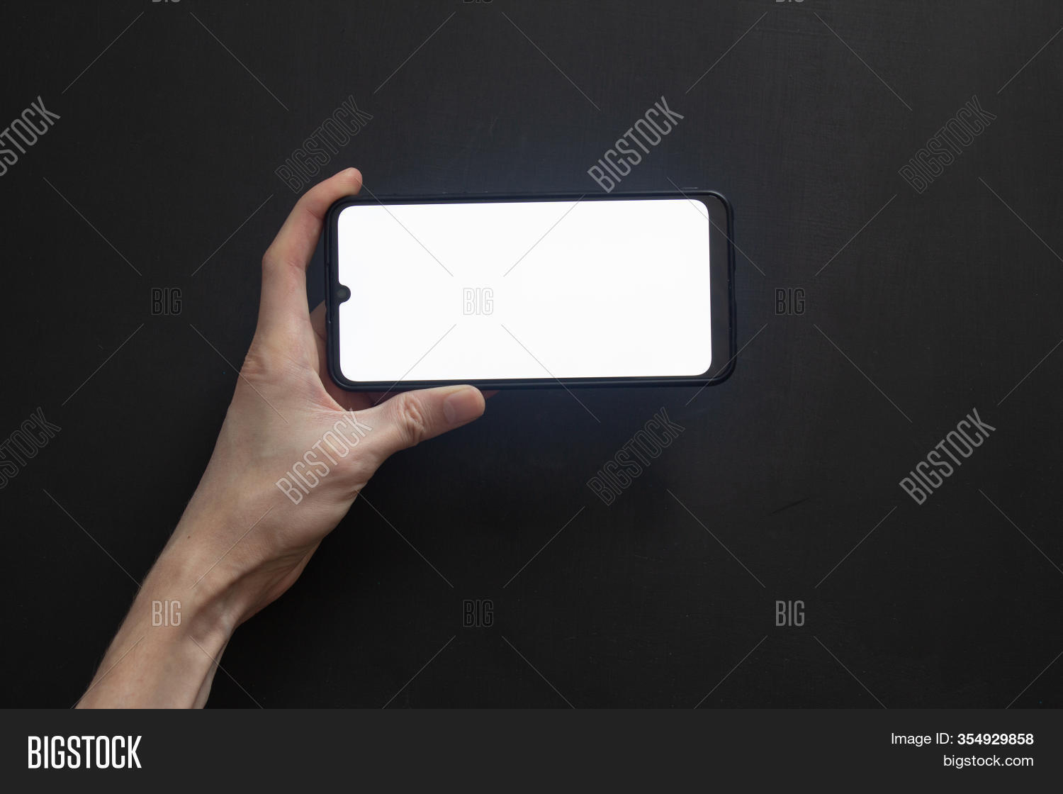 Black Smartphone White Image & Photo (Free Trial) | Bigstock