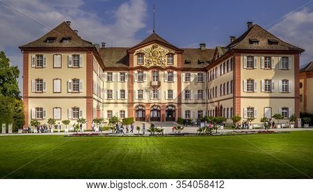 Mainau Island, Lake Constance, Germany - 11 Sep. 2015: The Grounds Of Botanical Garden Of Mainau Isl