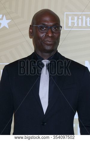 LOS ANGELES - FEB 23:  Lance Reddick at the American Black Film Festival Honors Awards at the Beverly Hilton Hotel on February 23, 2020 in Beverly Hills, CA