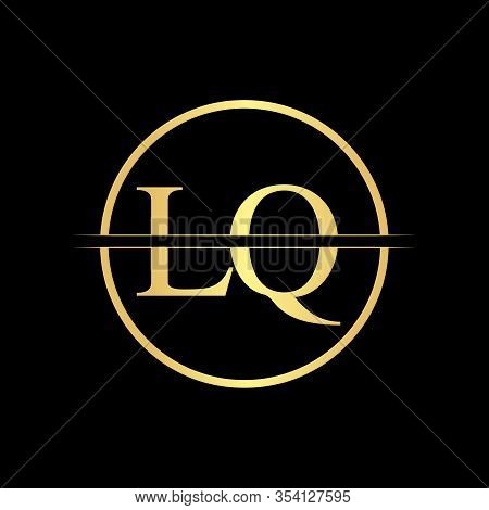 Initial Lq Letter Logo Design Vector Template. Abstract Letter Lq Logo Design