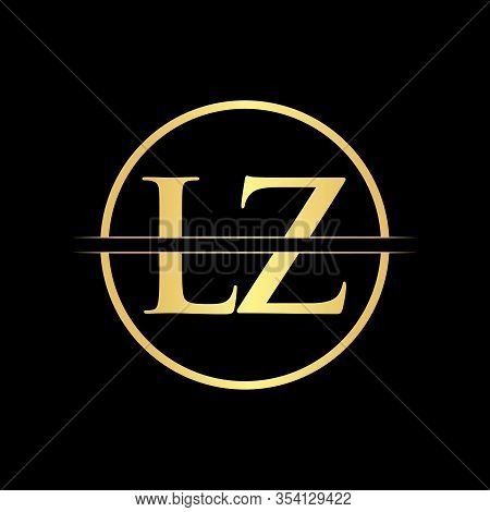Initial Lz Letter Logo Design Vector Template. Abstract Letter Lz Logo Design