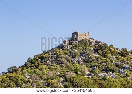 Mountain Scene On Likya Yolu Way In Turkey, Autumn Hiking