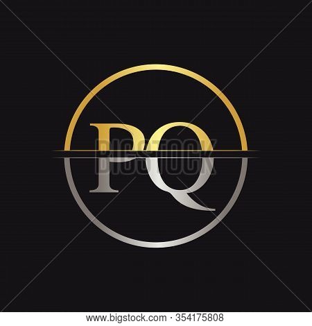 Initial Monogram Letter Pq Logo Design Vector Template. Pq Letter Logo Design