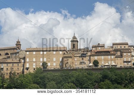 Montefiore Dell Aso, Medieval Town In Ascoli Piceno Province, Marches, Italy