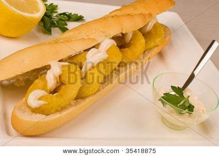 Bocadillo kalmary