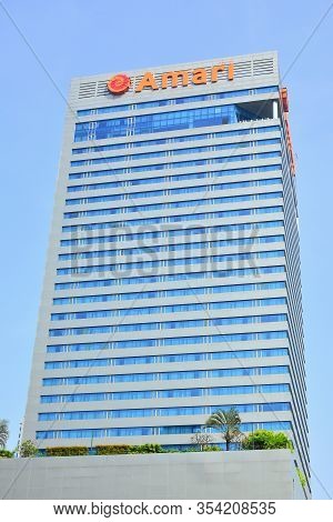Bangkok, Th - Dec 11: Amari Hotel Facade On December 11, 2016 In Bangkok, Thailand.