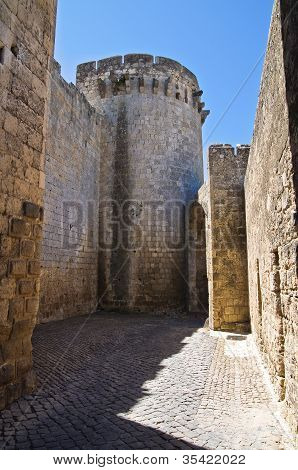 Věž Matilde z Canossa. Tarquinia. Lazio. Itálie.