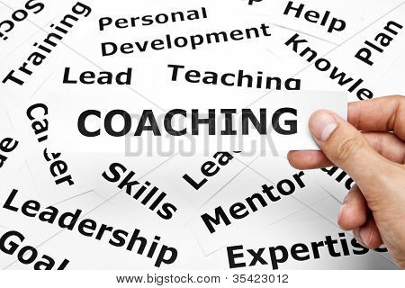 Coaching koncept