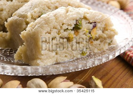HALVA fatti in casa con pistacchio