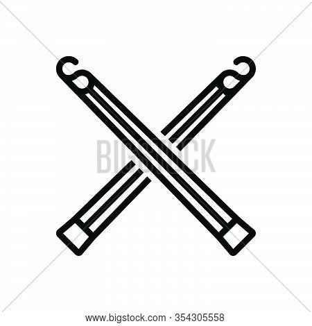 Black Line Icon For Lightsticks Illuminate Plastic Glow Glowstick Emergency Bright Hiking