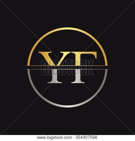 Initial Yf Logo Design Vector Template. Creative Letter Yf Business Logo Vector Illustration